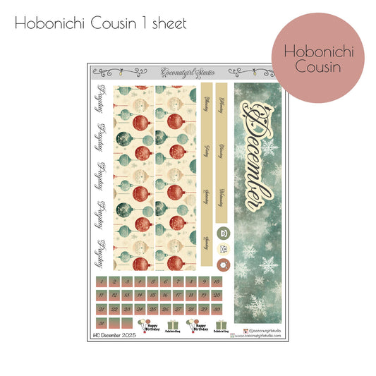 December 2025 Monthly Overview Kit