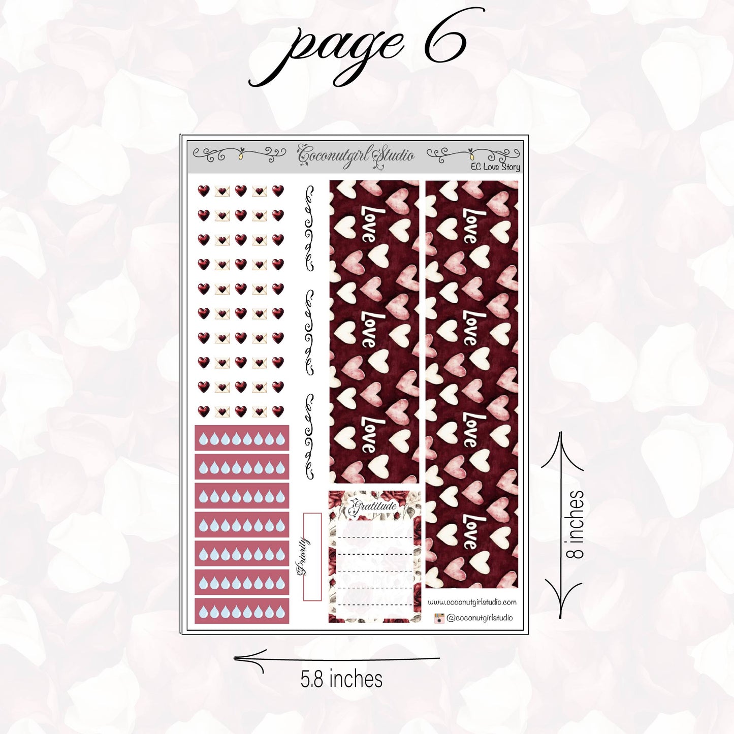 Love Story Weekly Kit