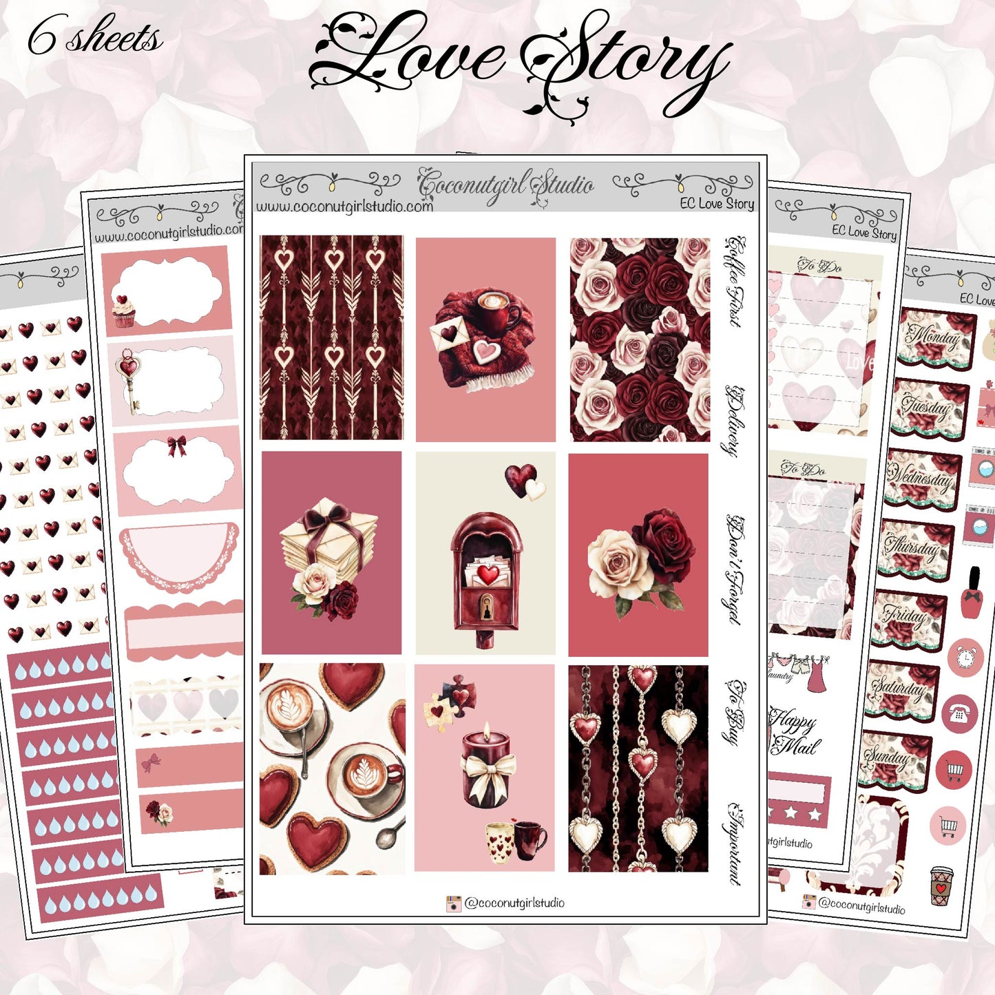 Love Story Weekly Kit