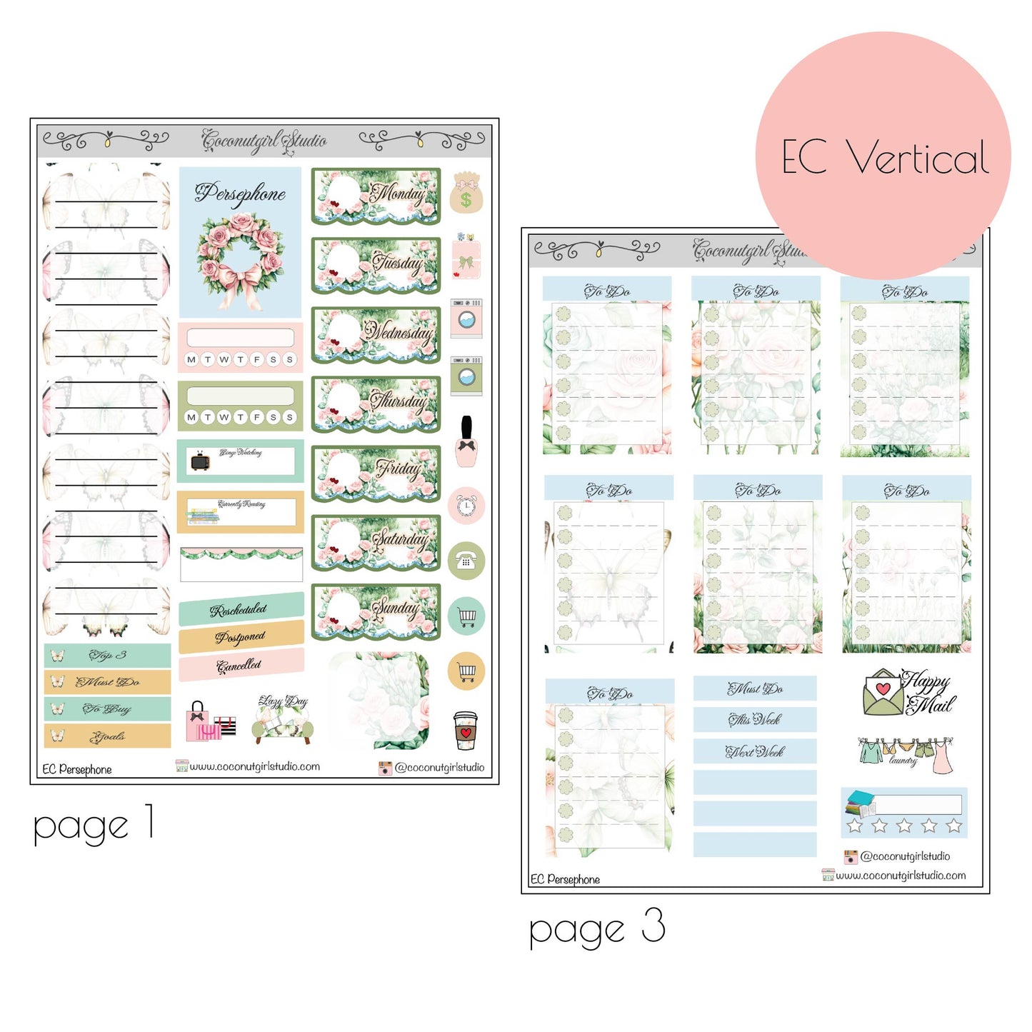 Persephone Weekly Kit