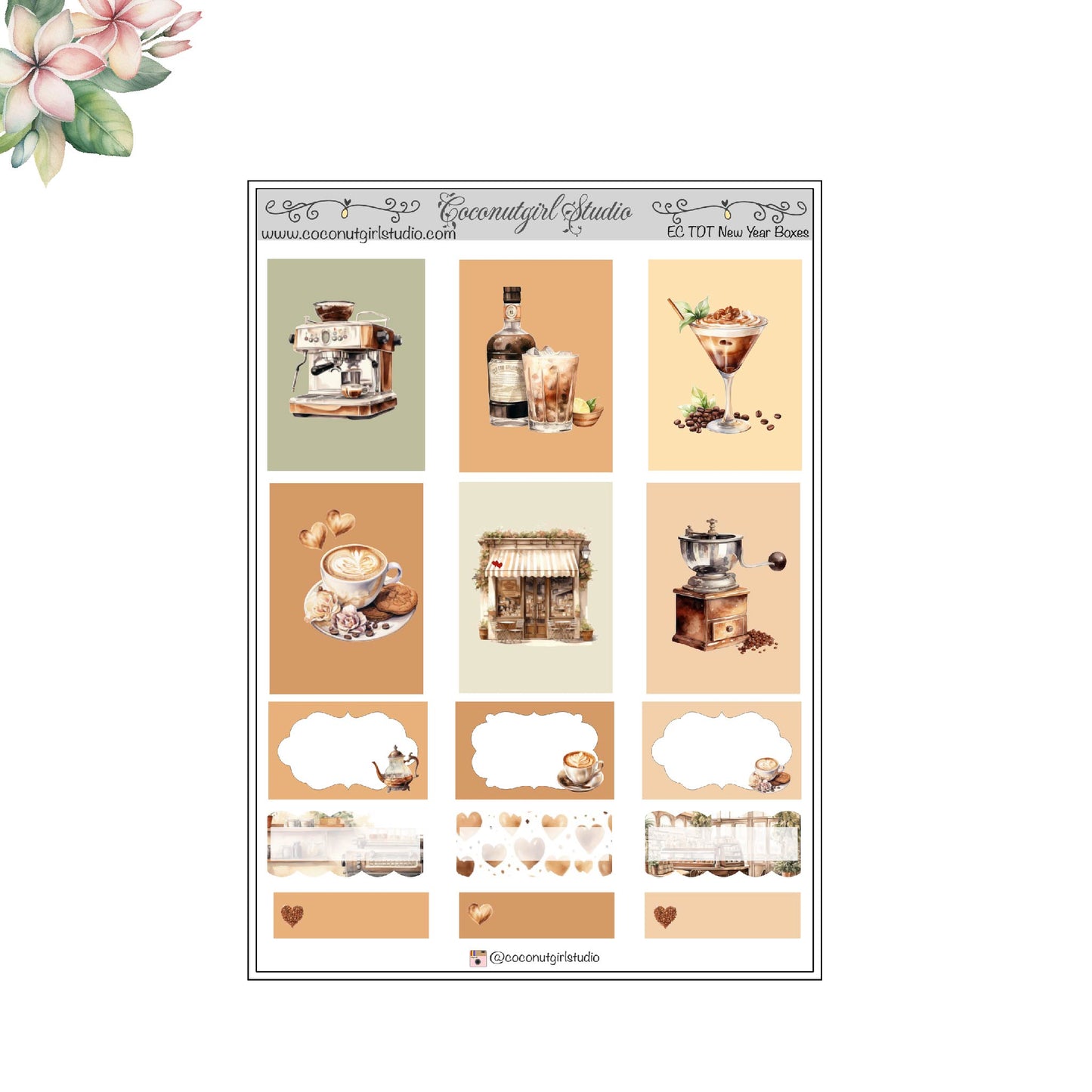 Two Dollar Tuesday Coffee Devotee Decorative Boxes