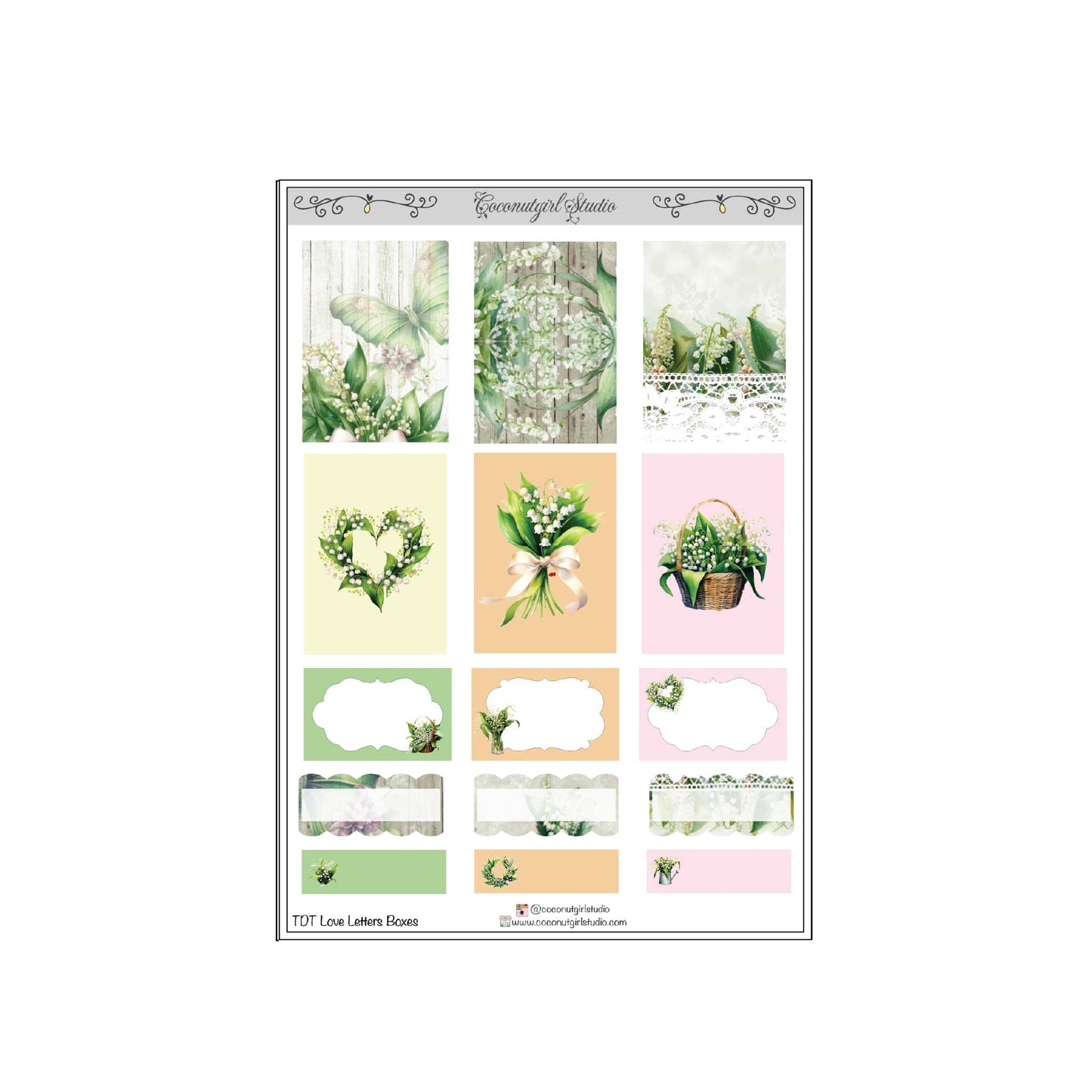 Two Dollar Tuesday Love Letter Boxes