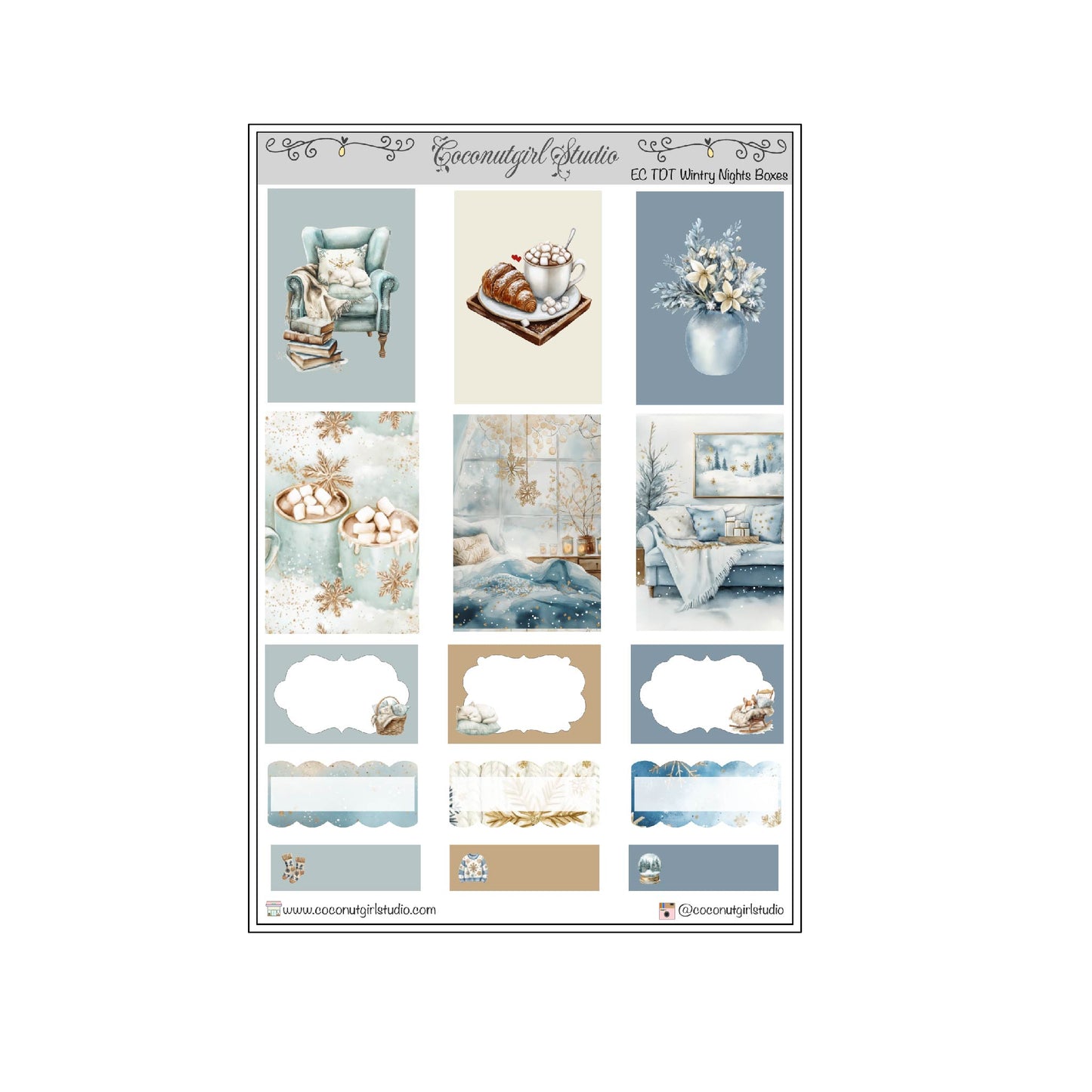 Two Dollar Tuesday Wintry Nights Boxes