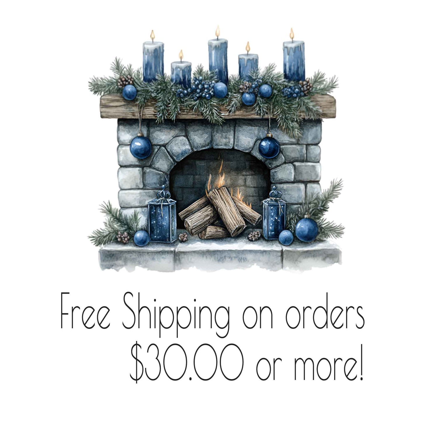Winter Whispers Planner Sticker Kit - 12 Sheet Cozy Winter Set