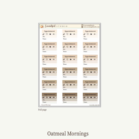 Appointment Reminder Stickers | Medical • Dental • Vet • Vision
