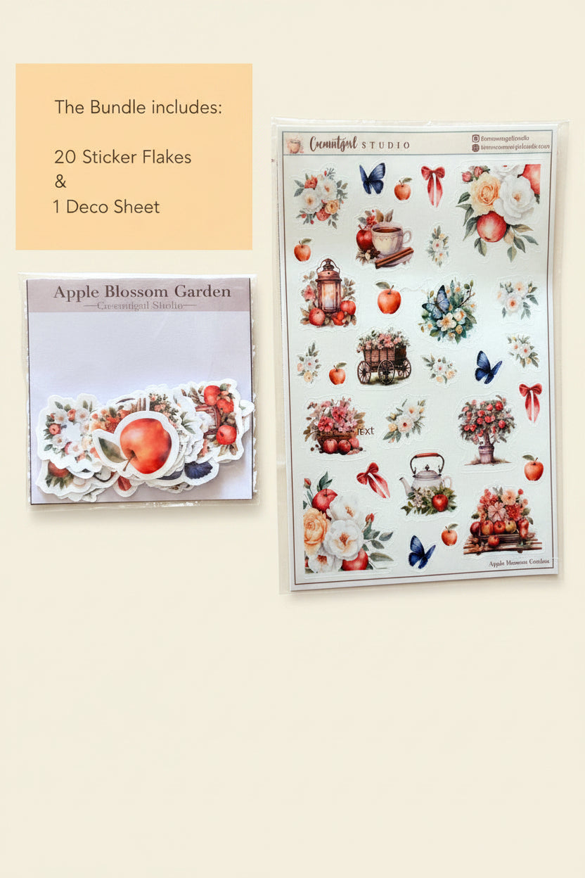 Apple Blossom Garden Decorative Bundle