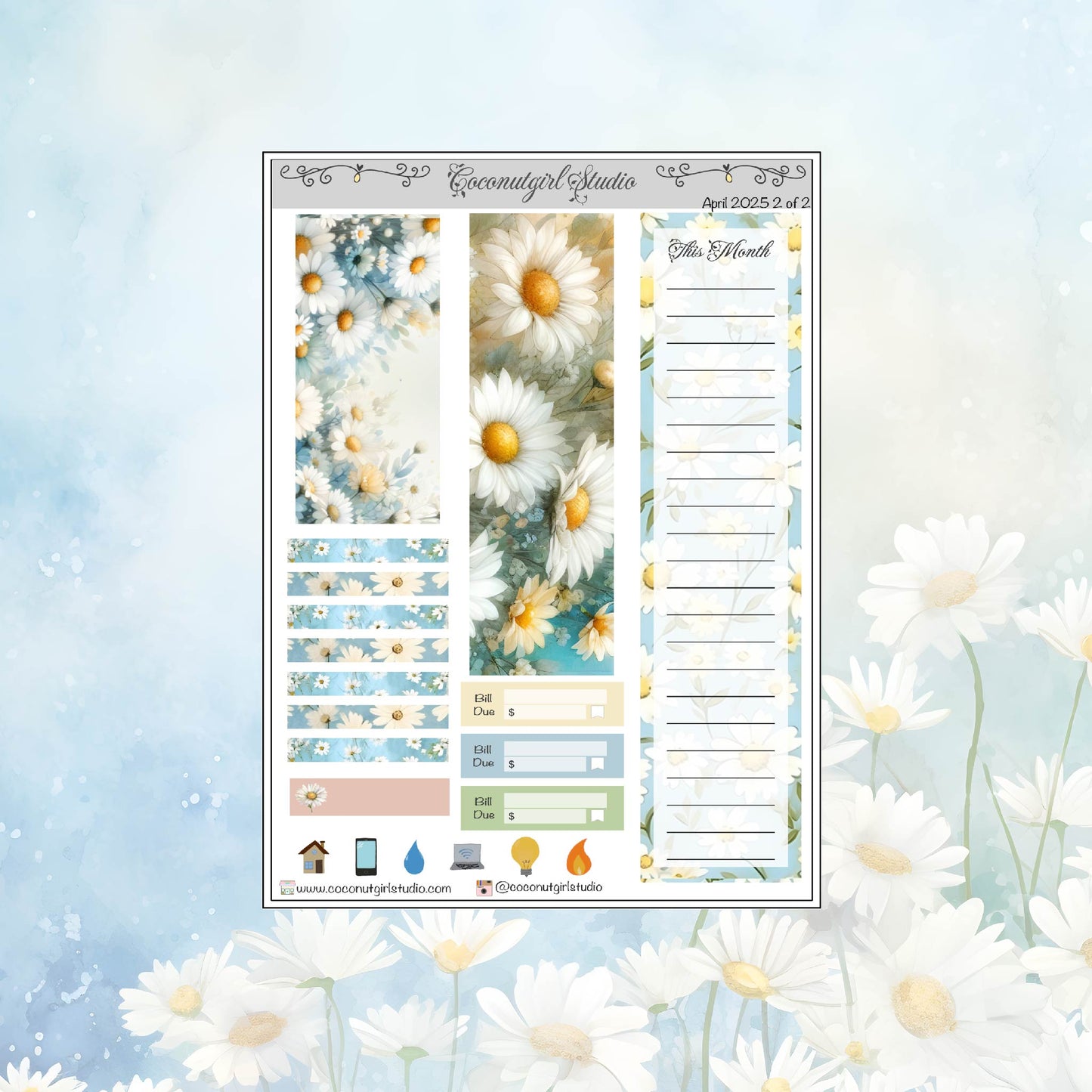 April 2025 Monthly Overview Kit