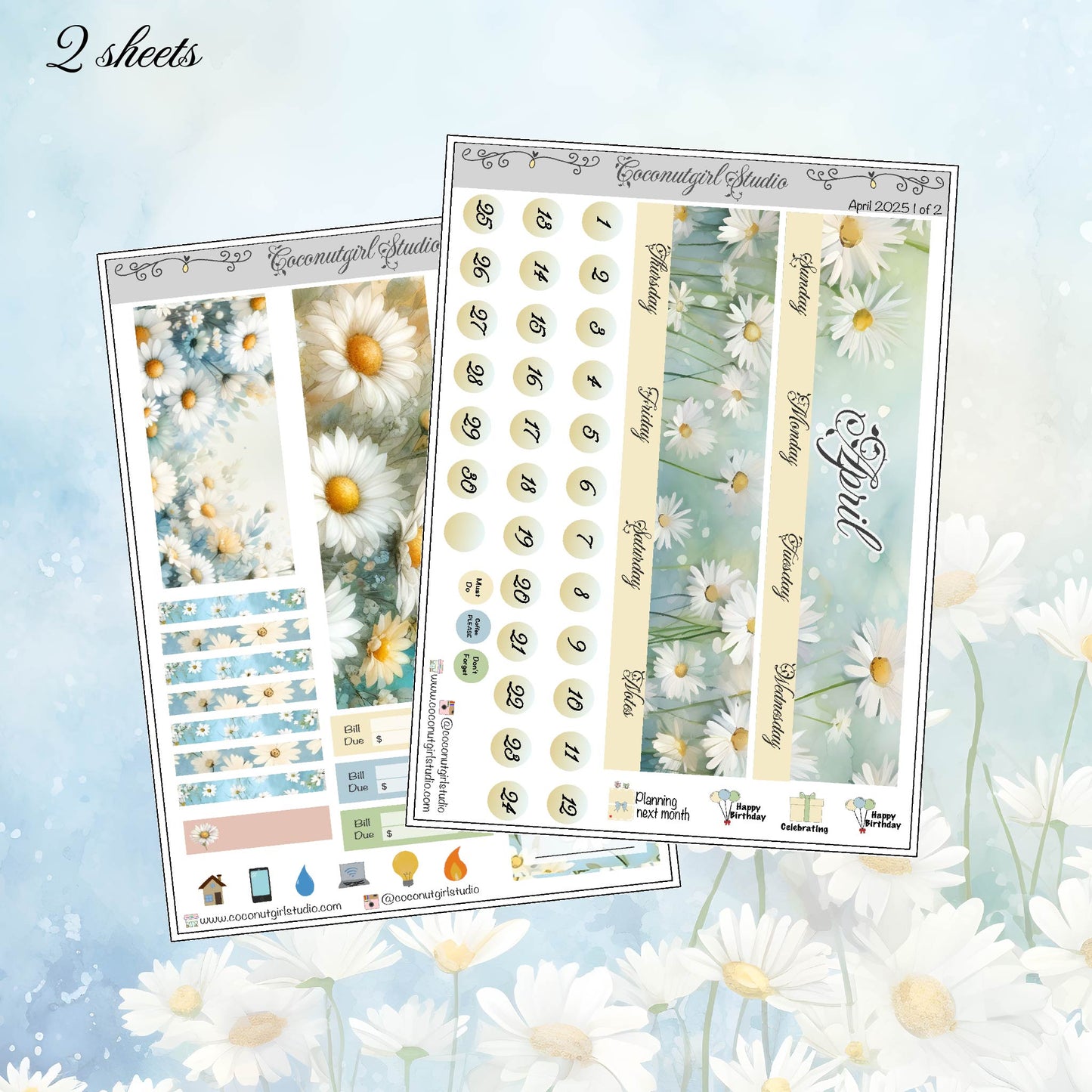 April 2025 Monthly Overview Kit