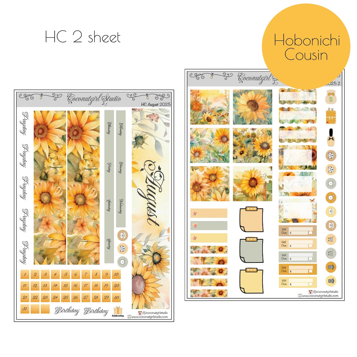 August 2025 Monthly Overview Kit