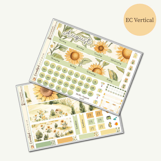 August Sunflower Monthly Kit
