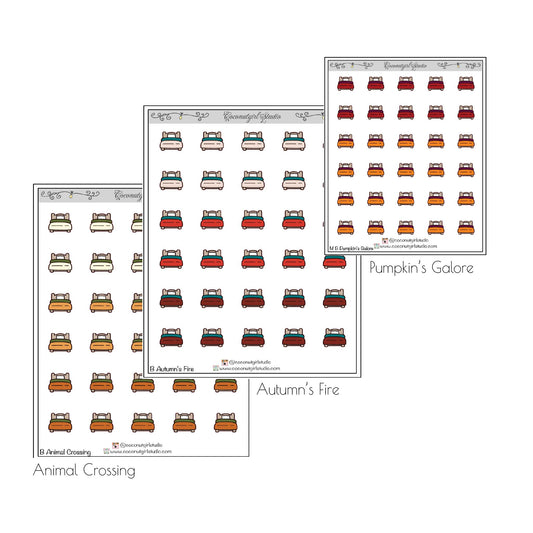 Bedding Stickers Home & Chores