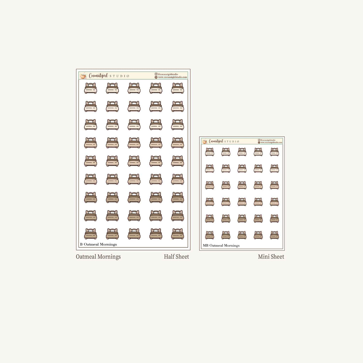 Bedding Planner Stickers – Laundry, Sheets & Cleaning Reminder Stickers for Planners