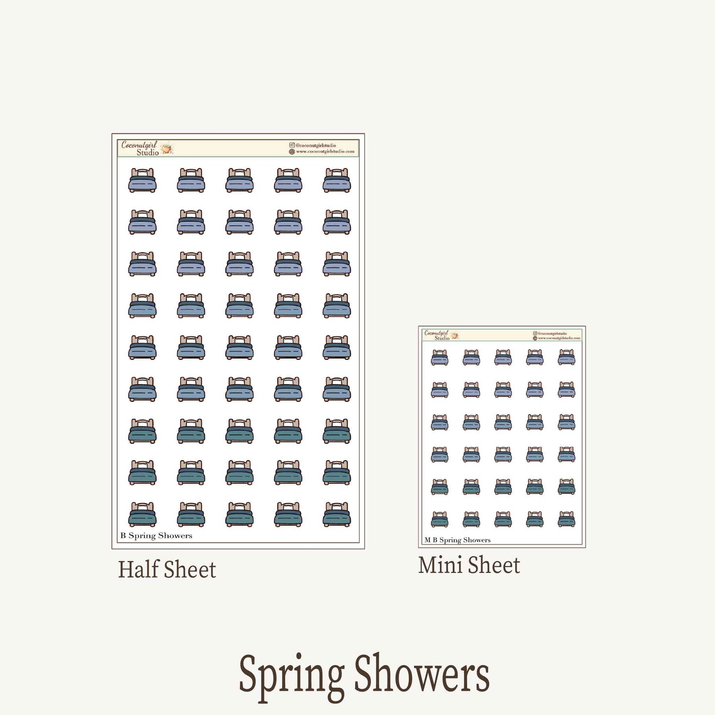 Bedding Planner Stickers – Laundry, Sheets & Cleaning Reminder Stickers for Planners