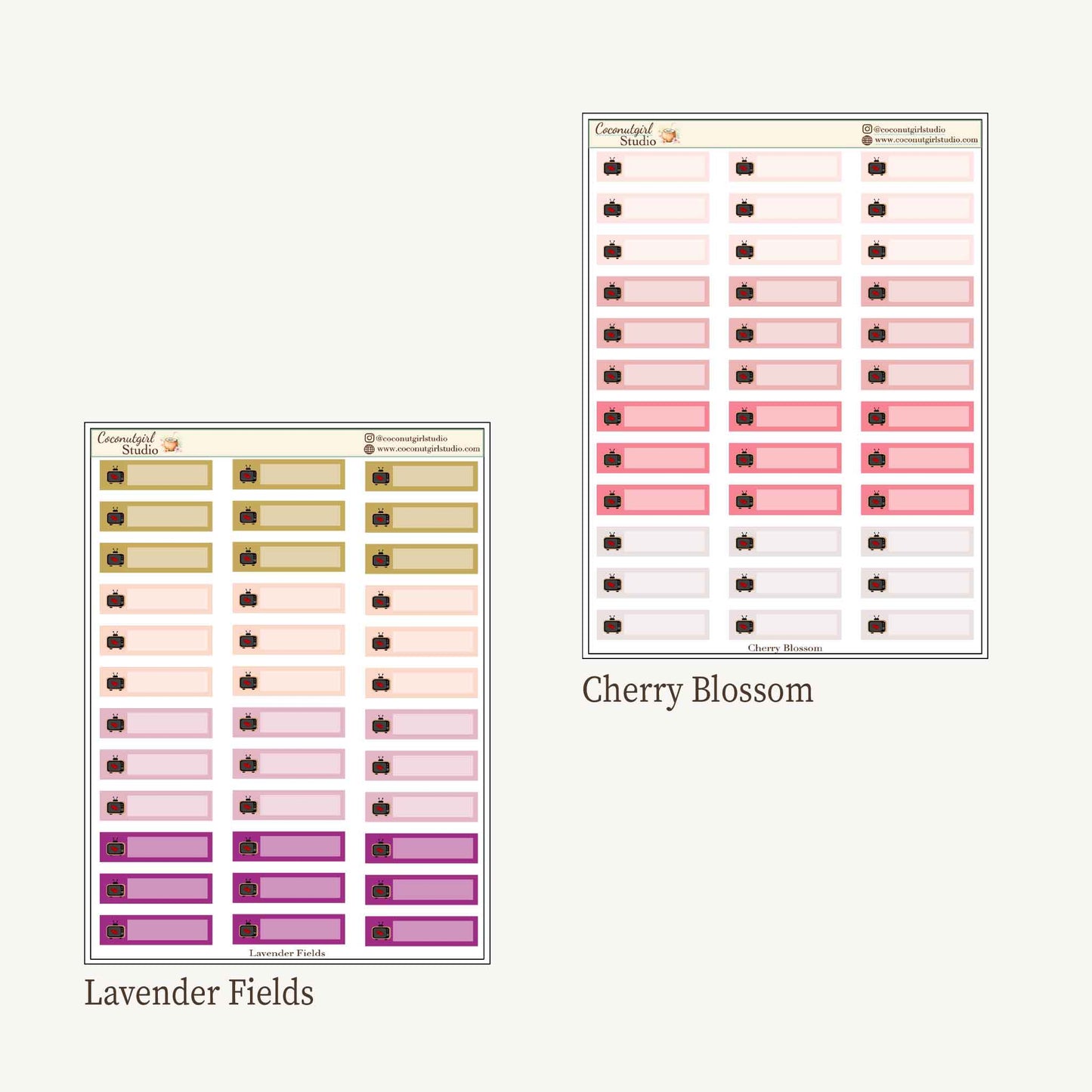 Show Binging Planner Stickers – Track Your Favorite TV & Streaming Shows | Binging