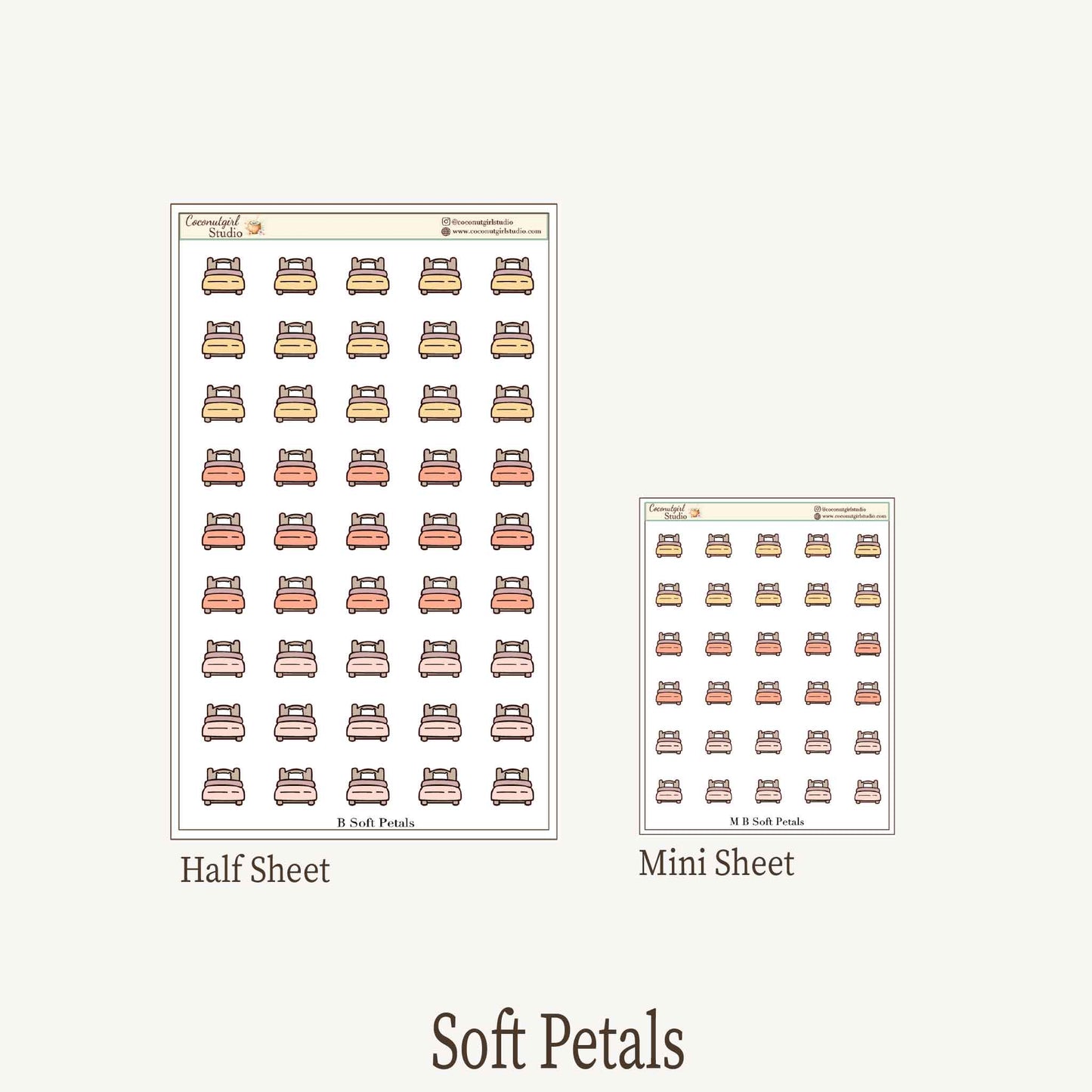 Bedding Planner Stickers – Laundry, Sheets & Cleaning Reminder Stickers for Planners