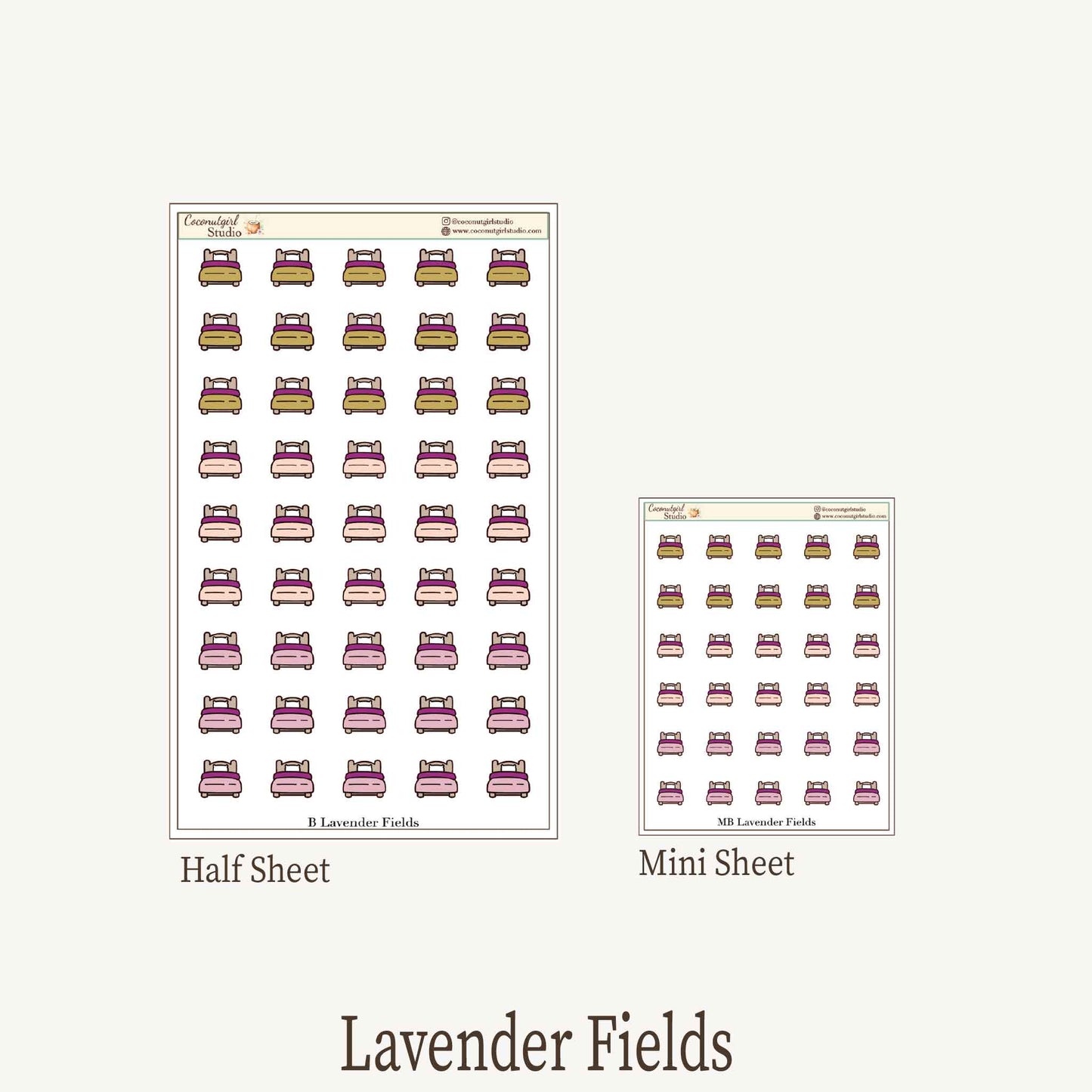 Bedding Planner Stickers – Laundry, Sheets & Cleaning Reminder Stickers for Planners
