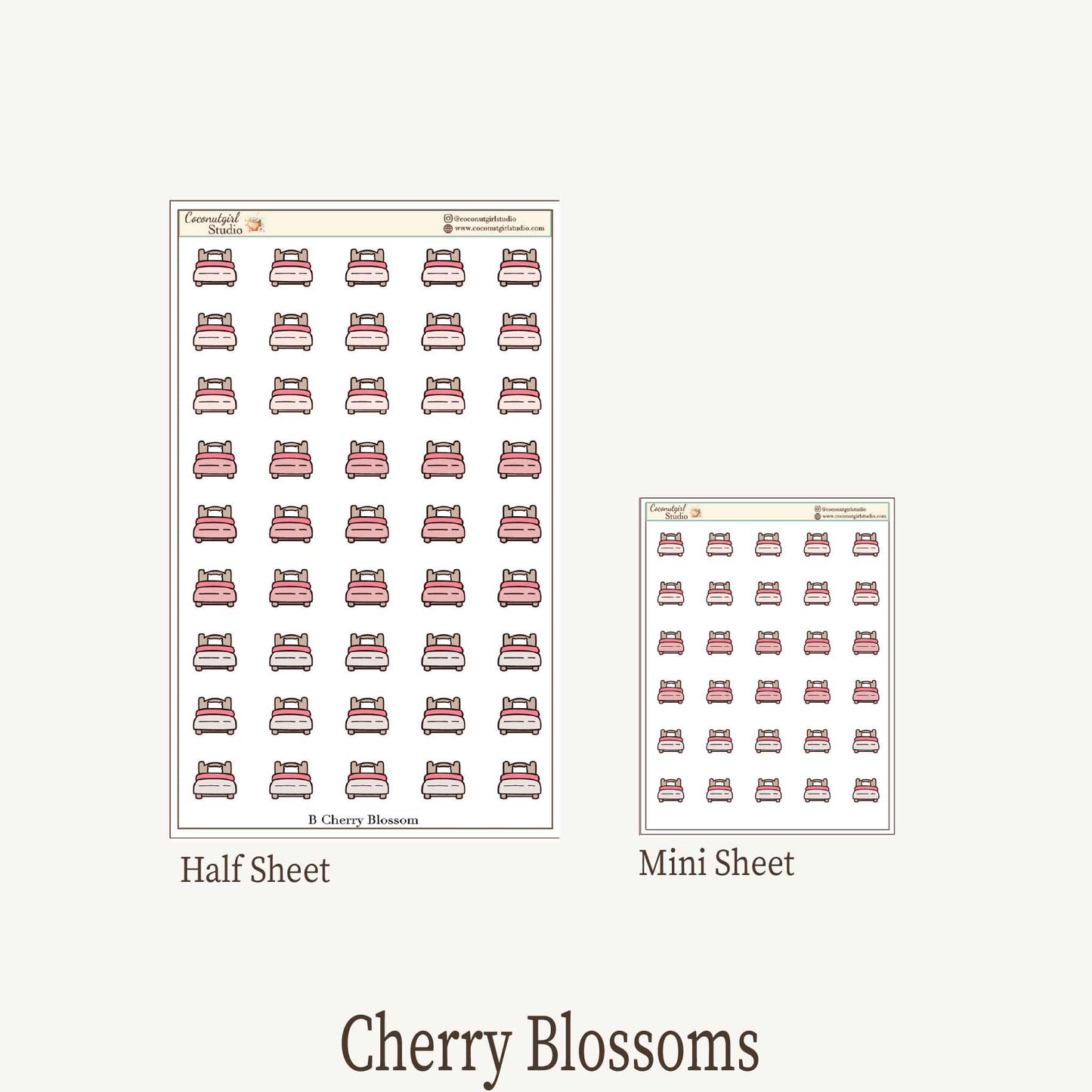 Bedding Planner Stickers – Laundry, Sheets & Cleaning Reminder Stickers for Planners