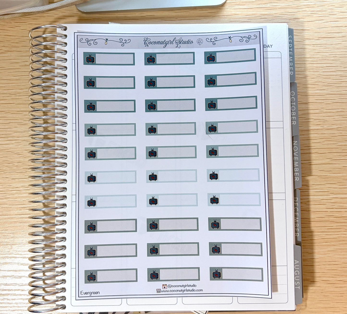 Show Binging Planner Stickers – Track Your Favorite TV & Streaming Shows | Binging