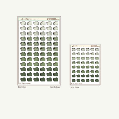 Credit Card Tracker Sticker Kit