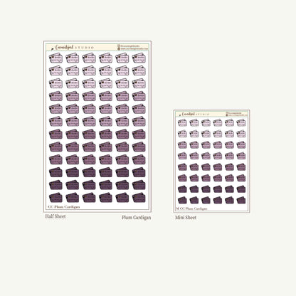 Credit Card Tracker Sticker Kit