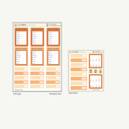 Expense Tracker & Budgeting Sticker Kit