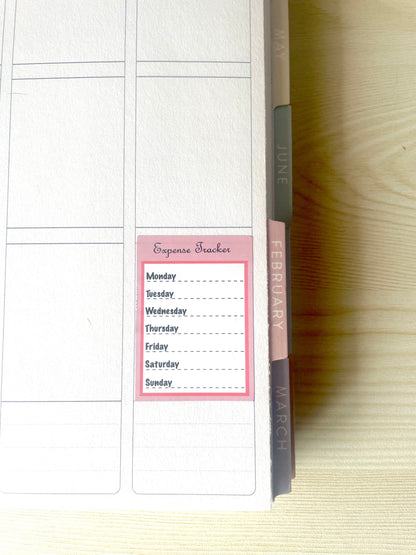 Expense Tracker & Budgeting Sticker Kit