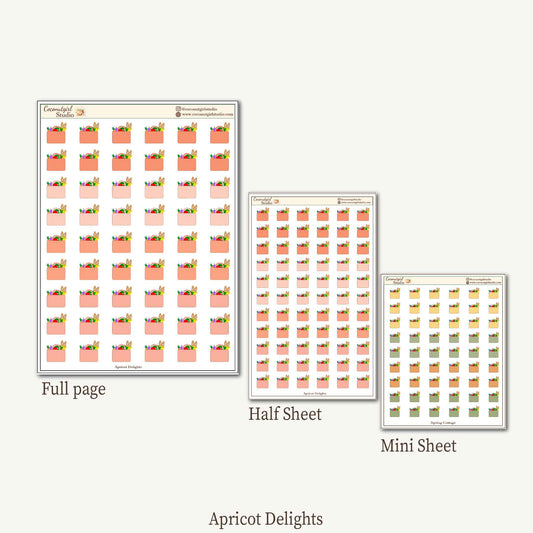 Grocery Shopping Stickers | Grocery List Planner Stickers | Errand & Meal Planning Icons | Functional Kawaii Stickers | Hobonichi Weeks EC Cousin