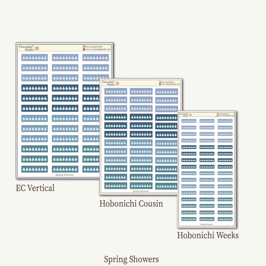 Hydrate Reminder Planner Stickers – Stay Healthy & Drink More Water
