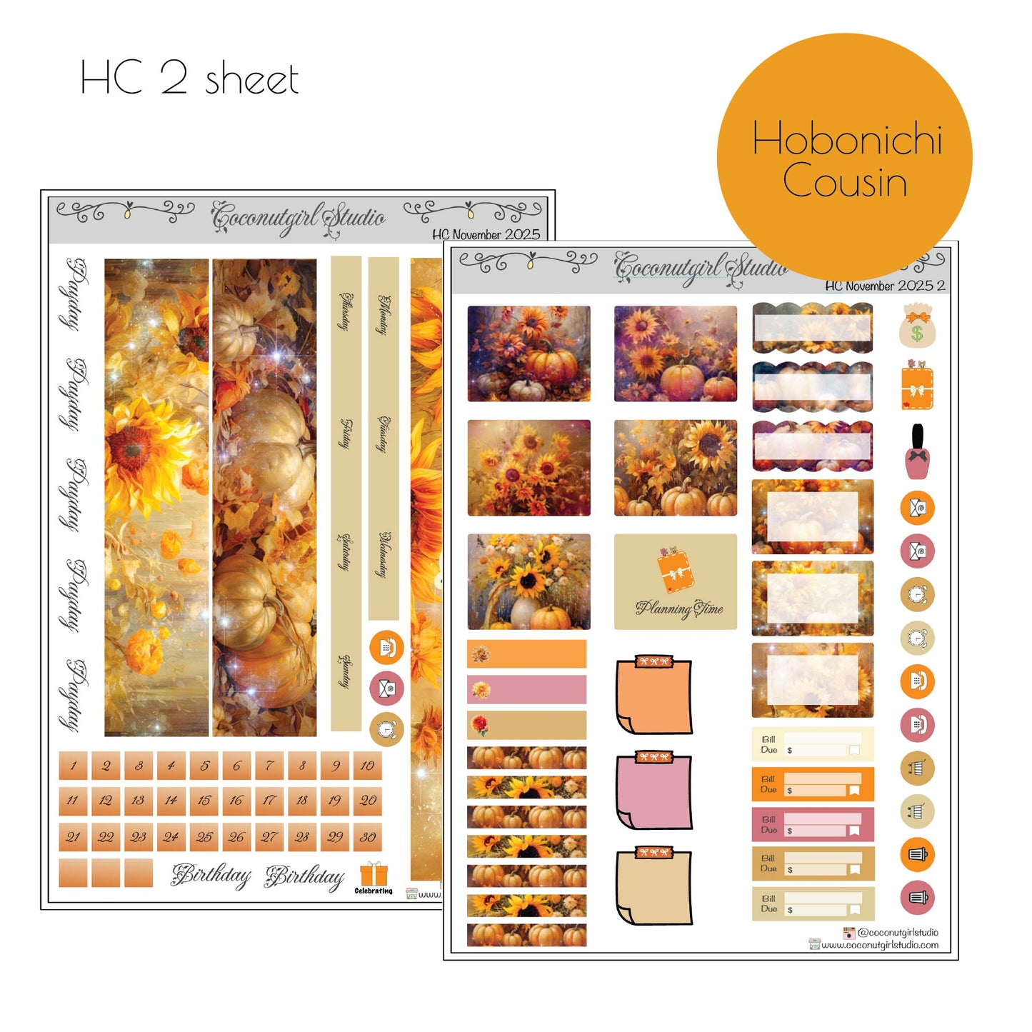 November 2025 Monthly Overview Kit
