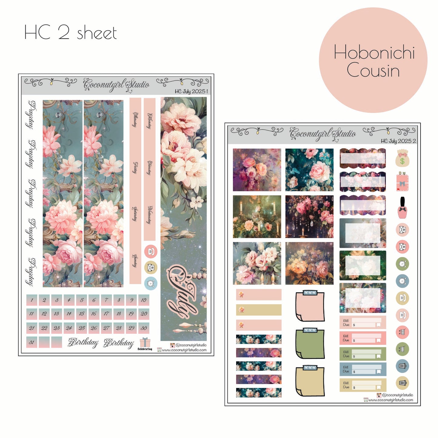 July 2025 Monthly Overview Kits