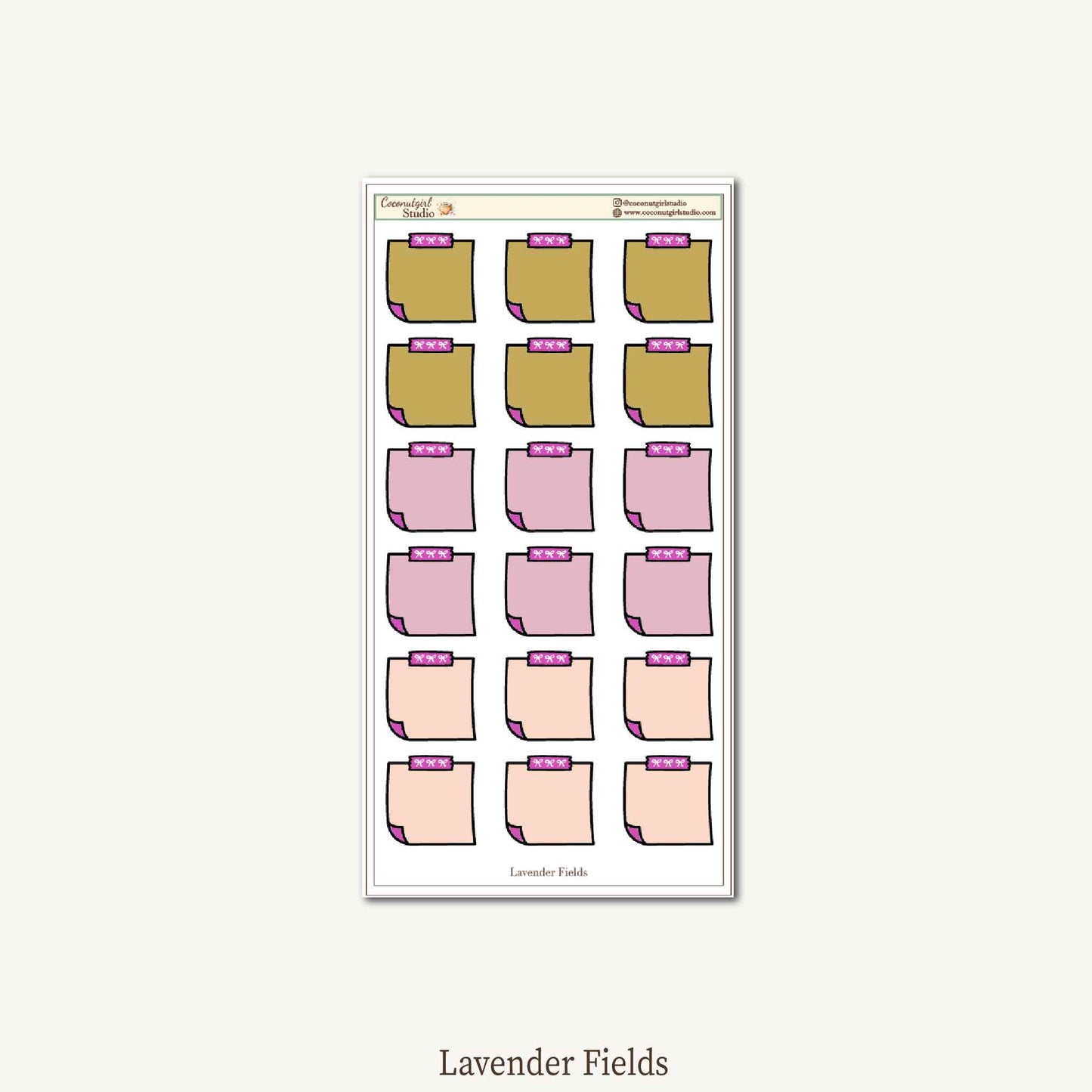 Reminder Note Planner Stickers Hobonichi Weeks