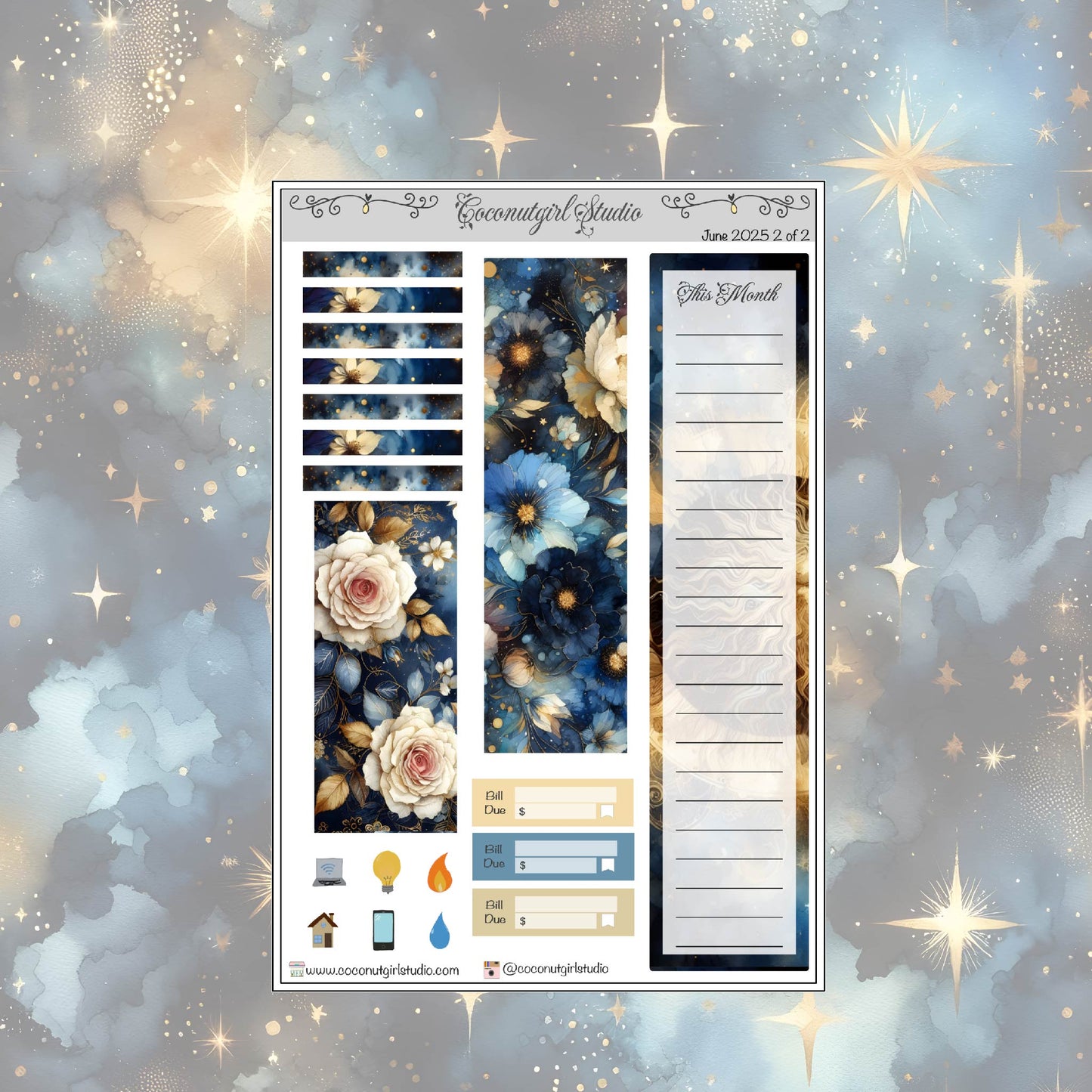 June 2025 Monthly Overview Kit