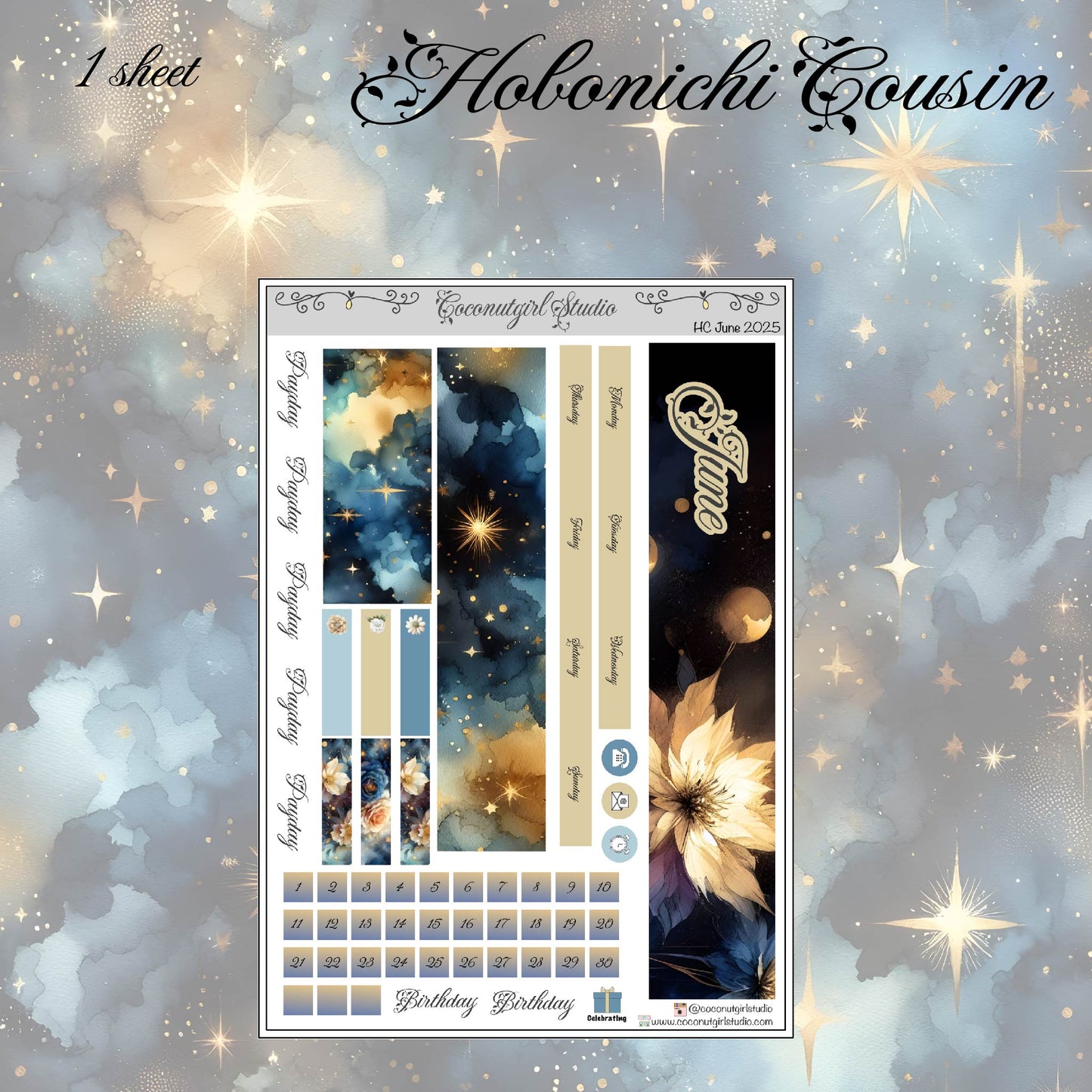 June 2025 Monthly Overview Kit