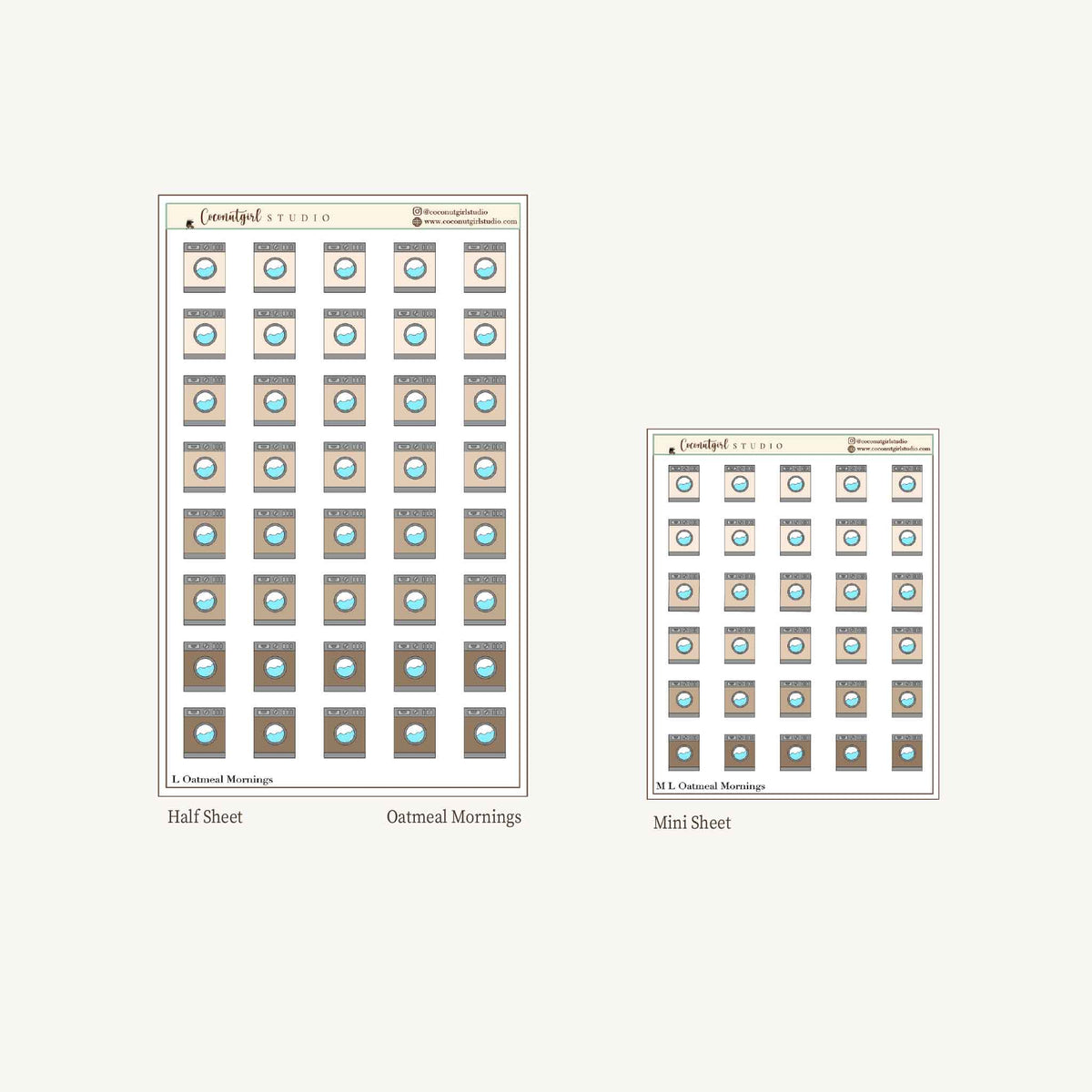 Laundry Planner Stickers | Wash Dry Fold Cleaning Planner Stickers | Laundry