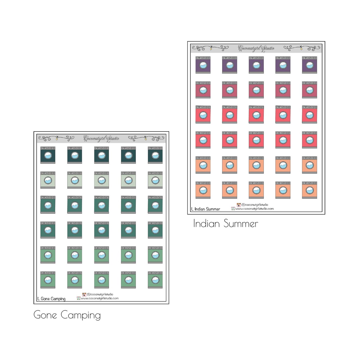 Laundry Stickers Home & Chores