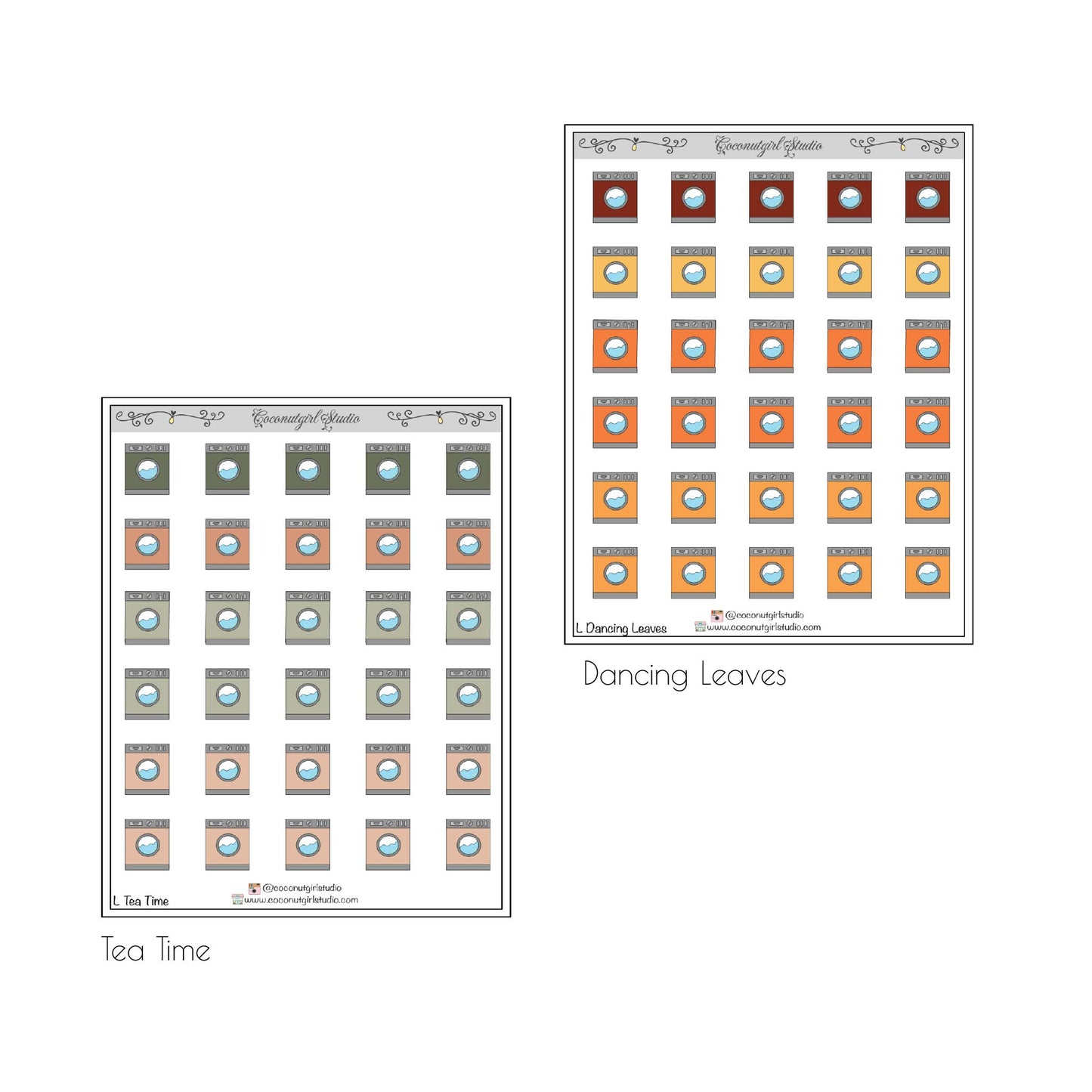 Laundry Stickers Home & Chores