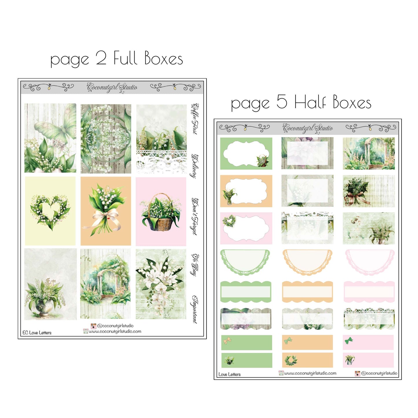 Love Letters Weekly Kit