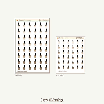 Manicure Self-Care Planner Stickers