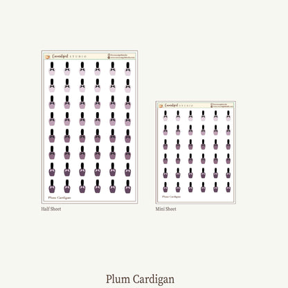 Manicure Self-Care Planner Stickers