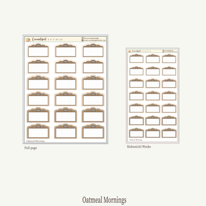 Movie Marquee Planner Stickers