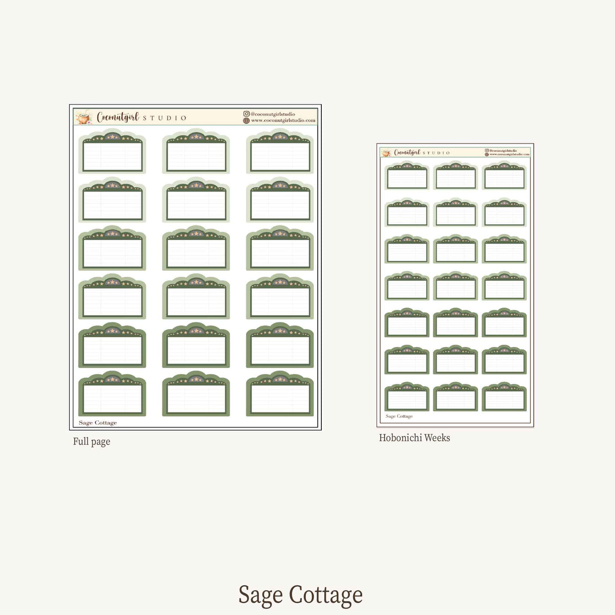Movie Marquee Planner Stickers