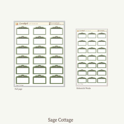 Movie Marquee Planner Stickers