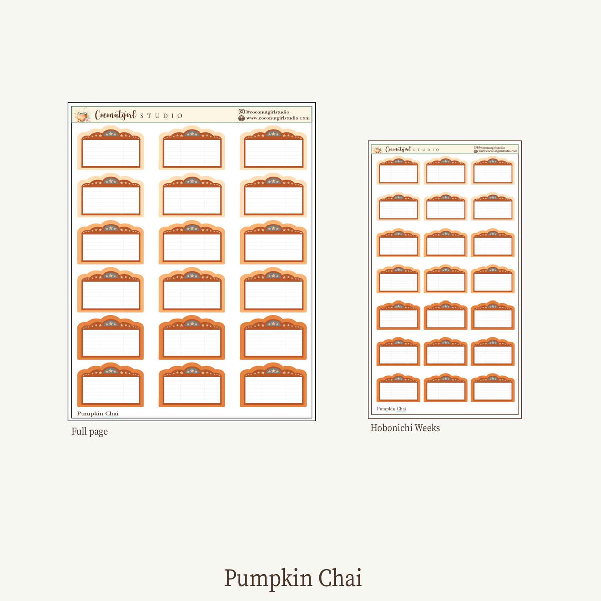 Movie Marquee Planner Stickers