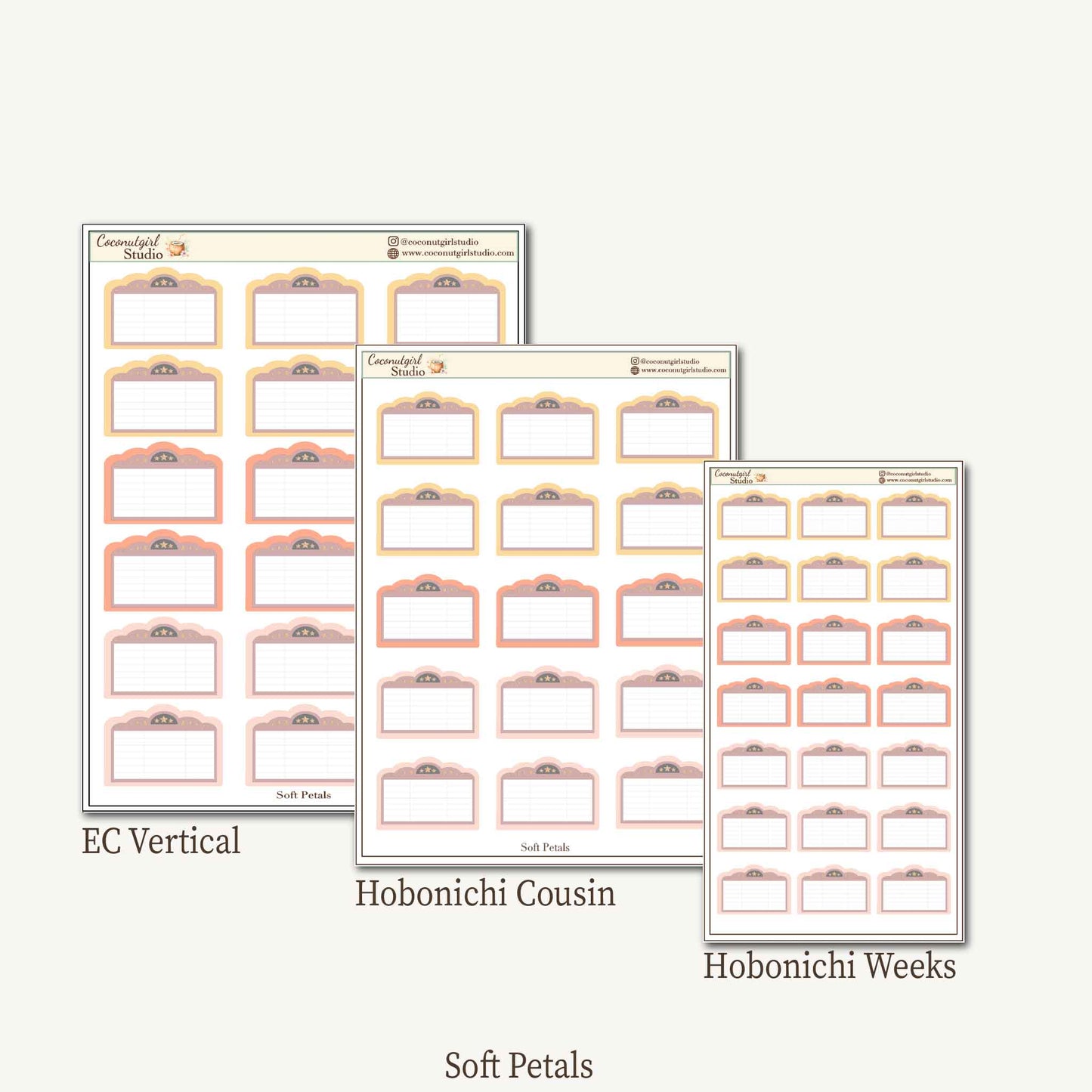 Movie Marquee Planner Stickers