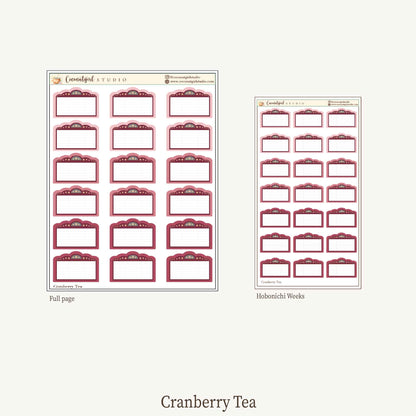 Movie Marquee Planner Stickers
