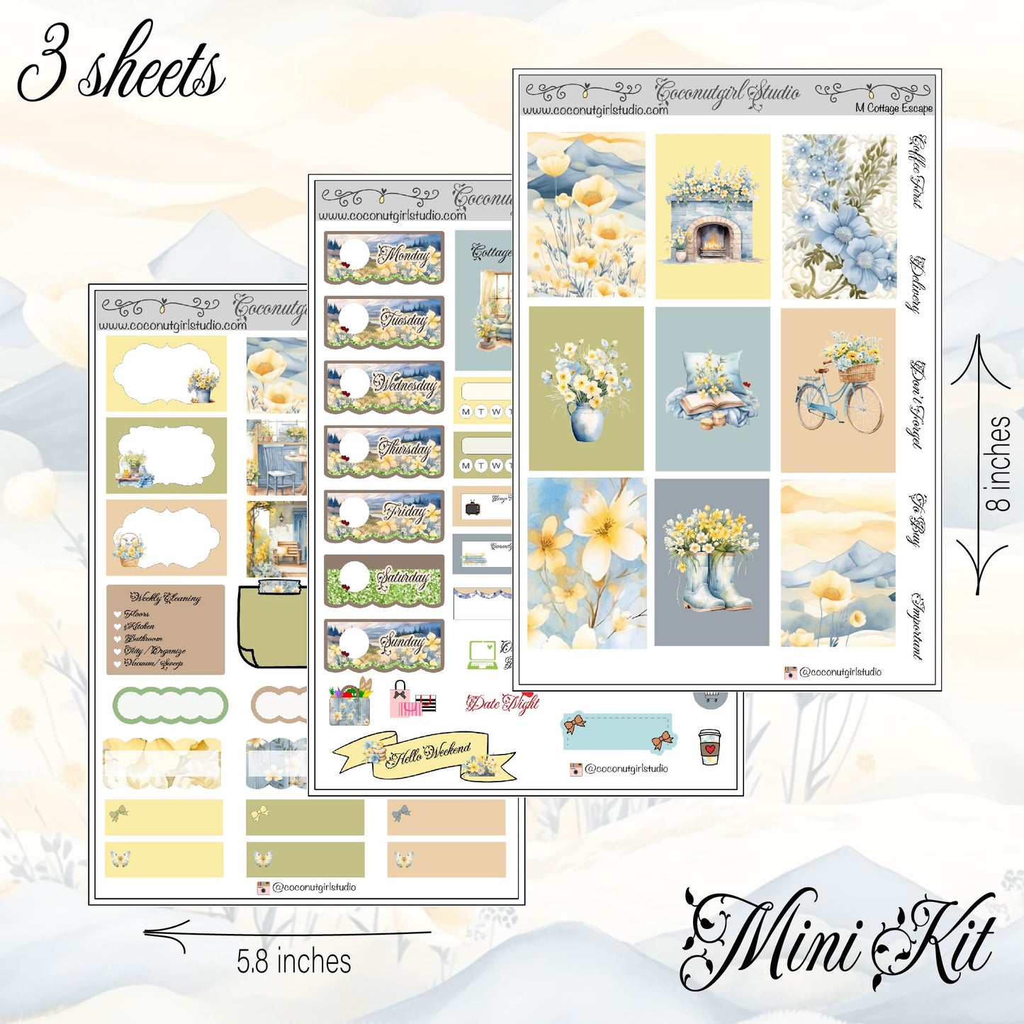 Cottage Escape Weekly Kit