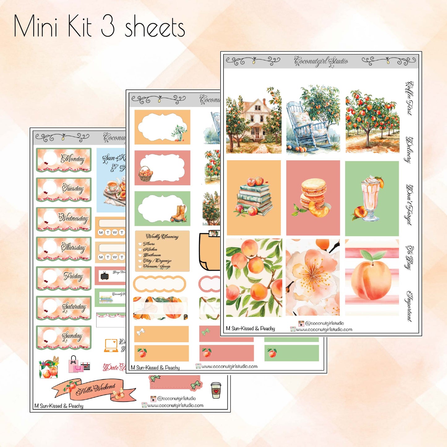 Sun-Kissed & Peachy Weekly Kit