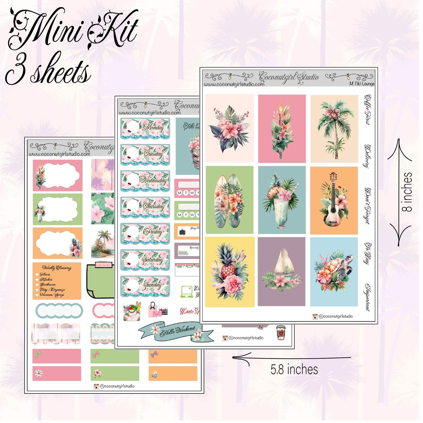 Tiki Lounge Weekly Kit