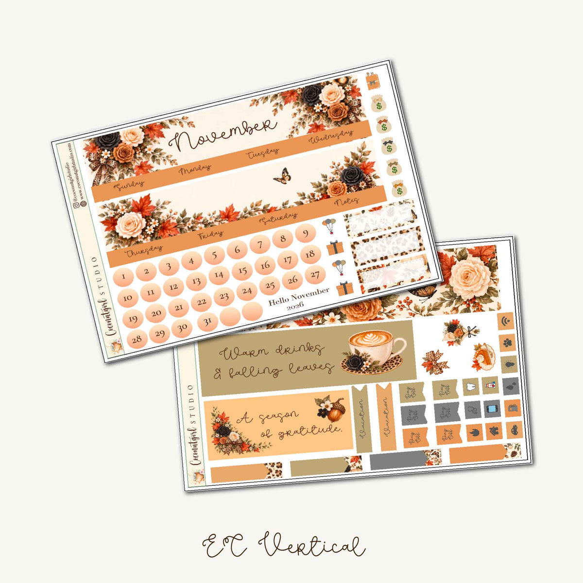 November Monthly Overview Kit – EC Vertical