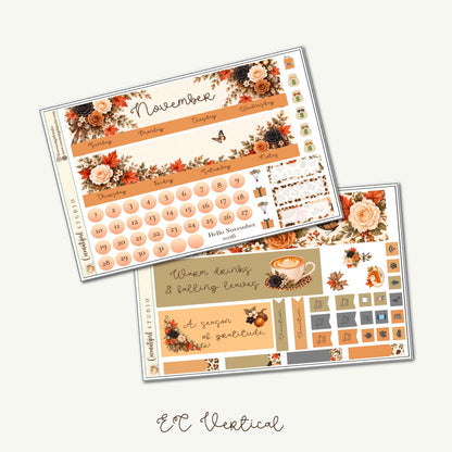 November Monthly Overview Kit – EC Vertical